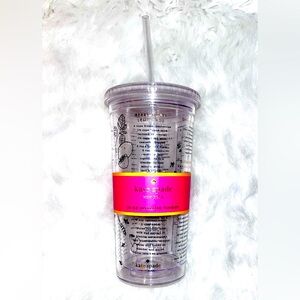 Kate Spade Drink Recipes  20oz tumbler.